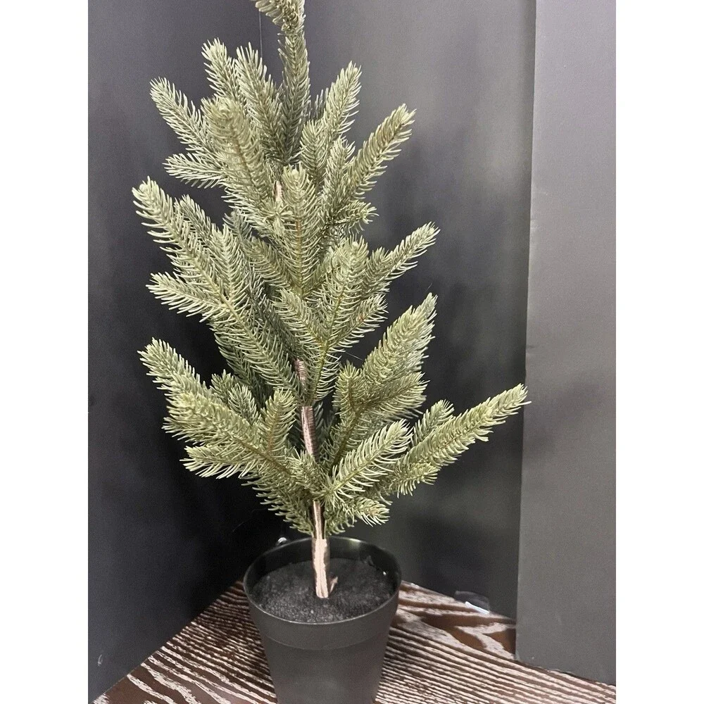 IKEA VINTERFINT Small Artificial Tree tall Green Potted Plant Holiday Christmas
